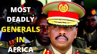MOST DANGEROUS ARMY GENERALS IN EAST AFRICA #muhoozikainerugaba