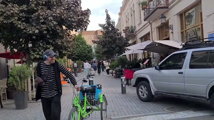 Tbilisi, David Agmashenebeli Avenue Georgia. Walking Tour Tbilisi #amazing #travel #withme #shere 
