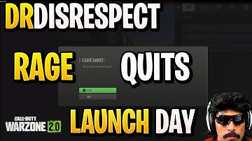 DRDISRESPECT GETS TROLLED BY PROXIMITY  CHAT &  RAGE QUITS WARZONE 2.0 ON LAUNCH DAY