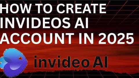 How to Create an InVideo AI Account (Step-by-Step Guide for Beginners | 2025)