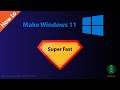 How to Make Windows 11 Pro Run Faster