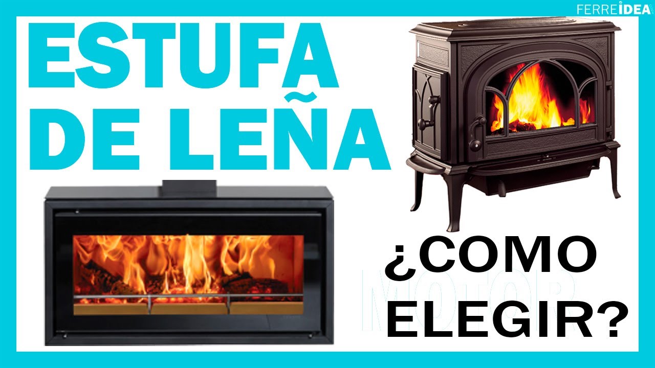 ESTUFAS de LEÑA 👉 ¿Cómo Elegir una ESTUFA de LEÑA? 🔥 para Calentar tu  Hogar con una Estufa de Leña 🏡 