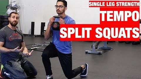 How To Perform A Tempo Goblet Split Squat