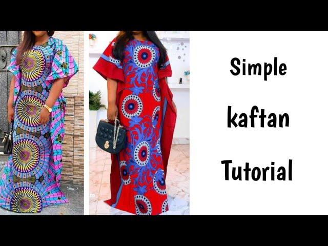 Classic Ankara Kaftan And Long Gown Outfits Ladies Can Wear - Ghanamma.com