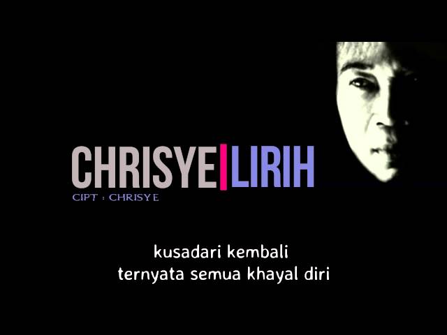 Chrisye - Lirih ( Lirik ) class=