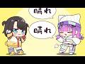 はれはれ【常闇トワ】【大空スバル】【ホロライブ】【hololive】【手描き】【切り抜き】
