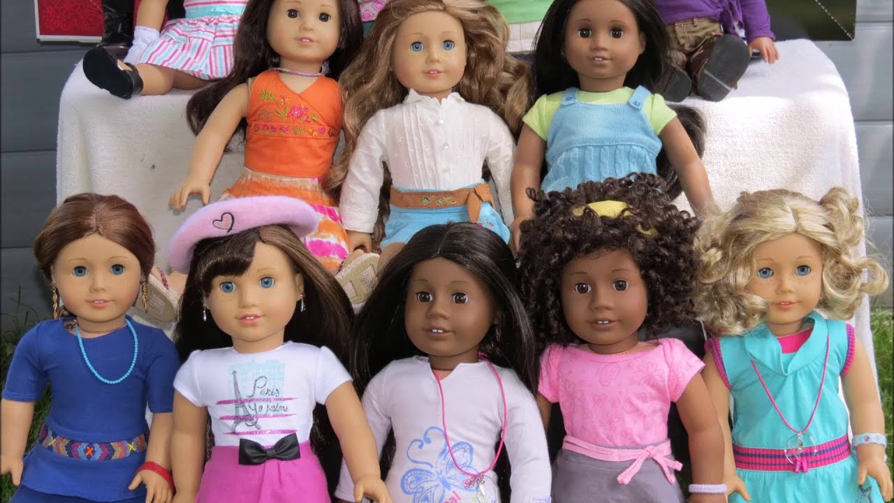 My American Girl Doll Collection All My American Girl Dolls Youtube