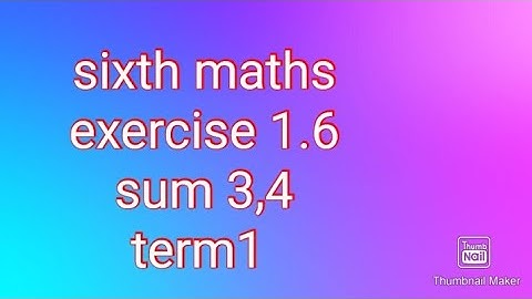 sixth maths| term 1 |exercise 1.6 part 2|samacheer |#theensuvaikanakku
