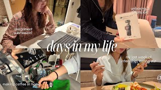 Download Lagu ☕️ days in my life vlog Singapore: assignment submission, unboxing, cooking, making coffee MP3