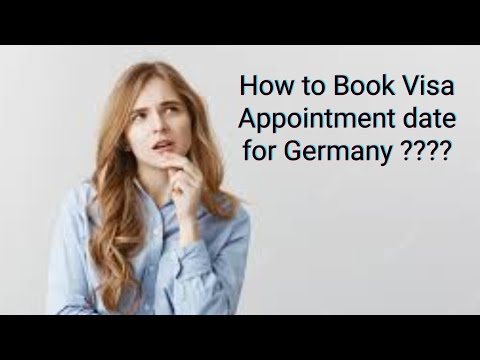 HOW TO BOOK VISA APPOINTMENT DATE FOR ANY CATAGORY FROM VFS GERMANY