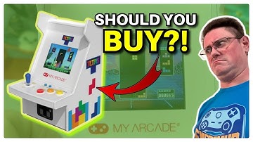 TETRIS My Arcade MICRO PLAYER PRO! New!  - Review & Gameplay!