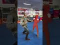 Yo peleando con mi amigo sin saber pelear