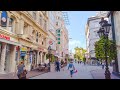 Budapest 4K Walk Vaci Utca, Pedestrian Street