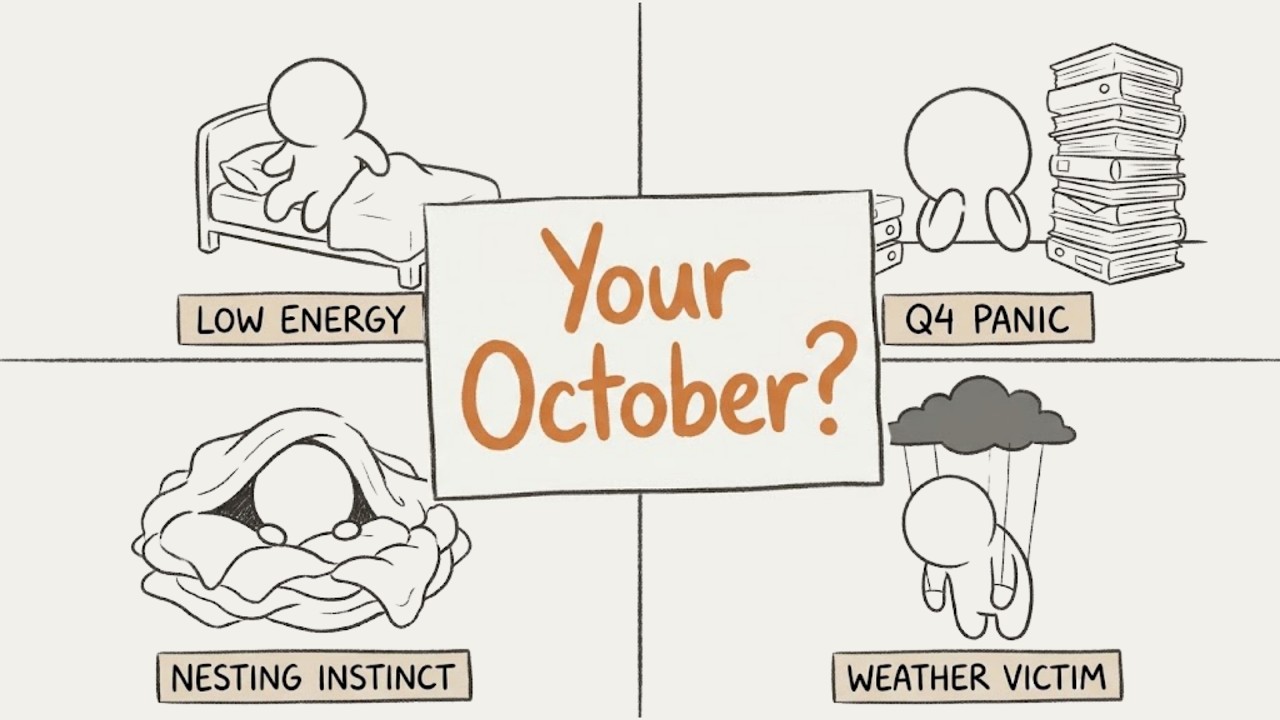 4 Things You Can Do to Make October Easier.
