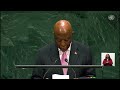 Presidente de Liberia insta a la cooperación multilateral para superar divisiones internacionales
