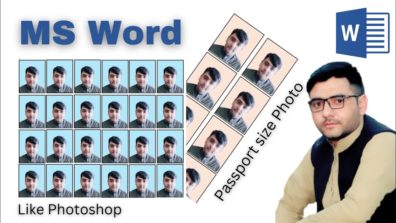 how-to-make-passport-size-photo-in-ms-word-ms-word-passport-size