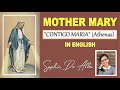 ✨ MOTHER MARY  (Contigo María en Inglés).  De Athenas