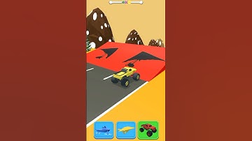 Shape Shifting Game - Android Gameplay | Car Games #shorts #short #trending #cargame