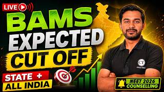 Download lagu NEET 2026 BAMS Expected Cutoff 🔥 | State Wise   All India Rank | Live Analysis