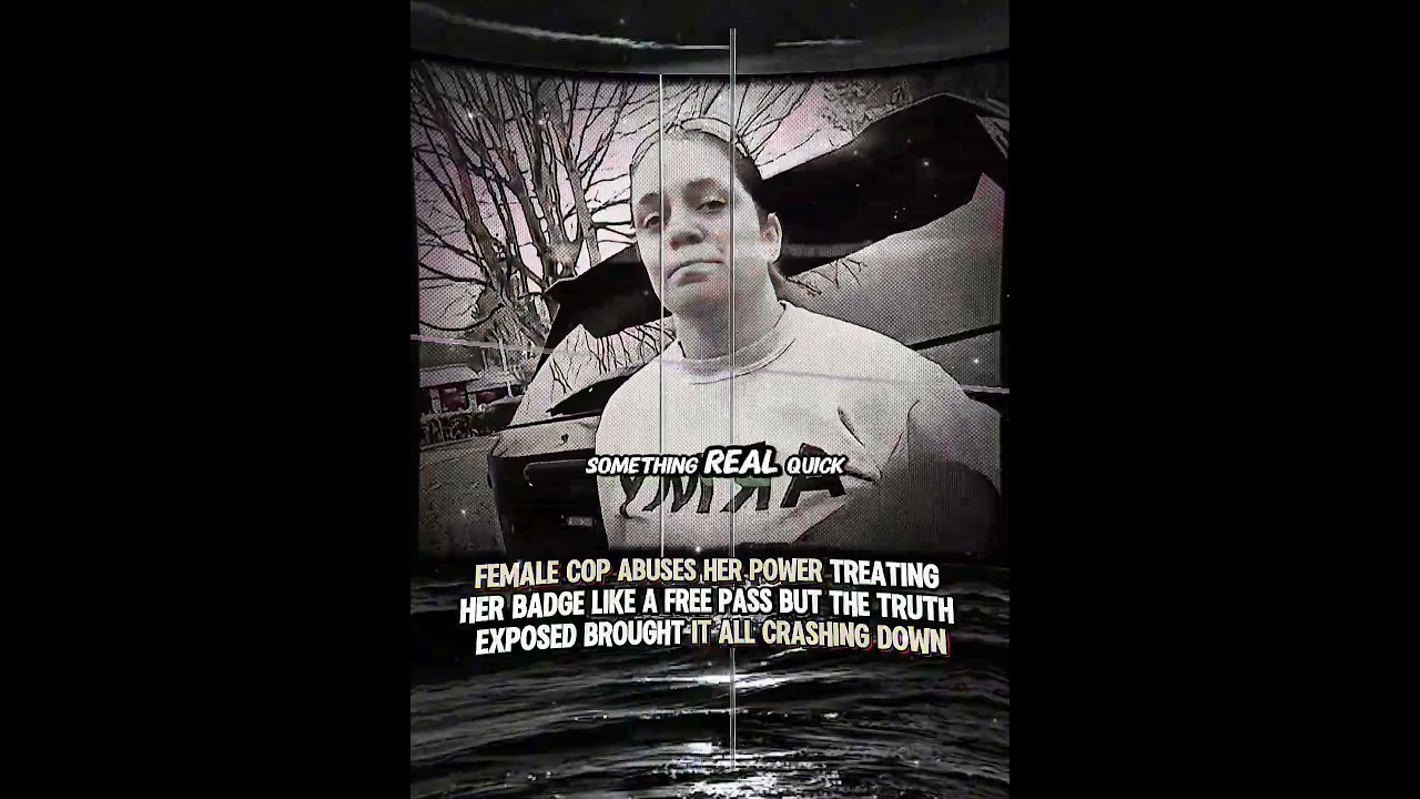 Female Cop Abuses Her Power Treating Badge Like A Free Pass But The Truth Exposed Brought Ital