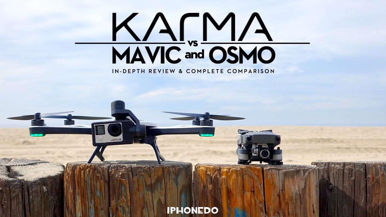 GoPro Karma vs DJI Mavic & Osmo Mobile — In Depth Review and Complete Comparison [4K]
