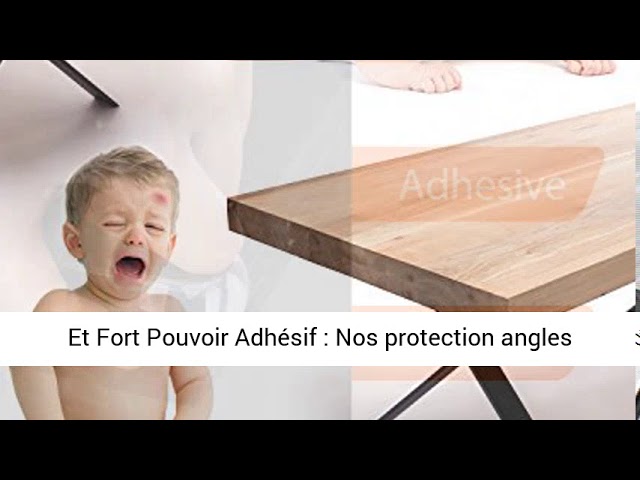 Protection de table pour enfants, coins Baby Proof et protection