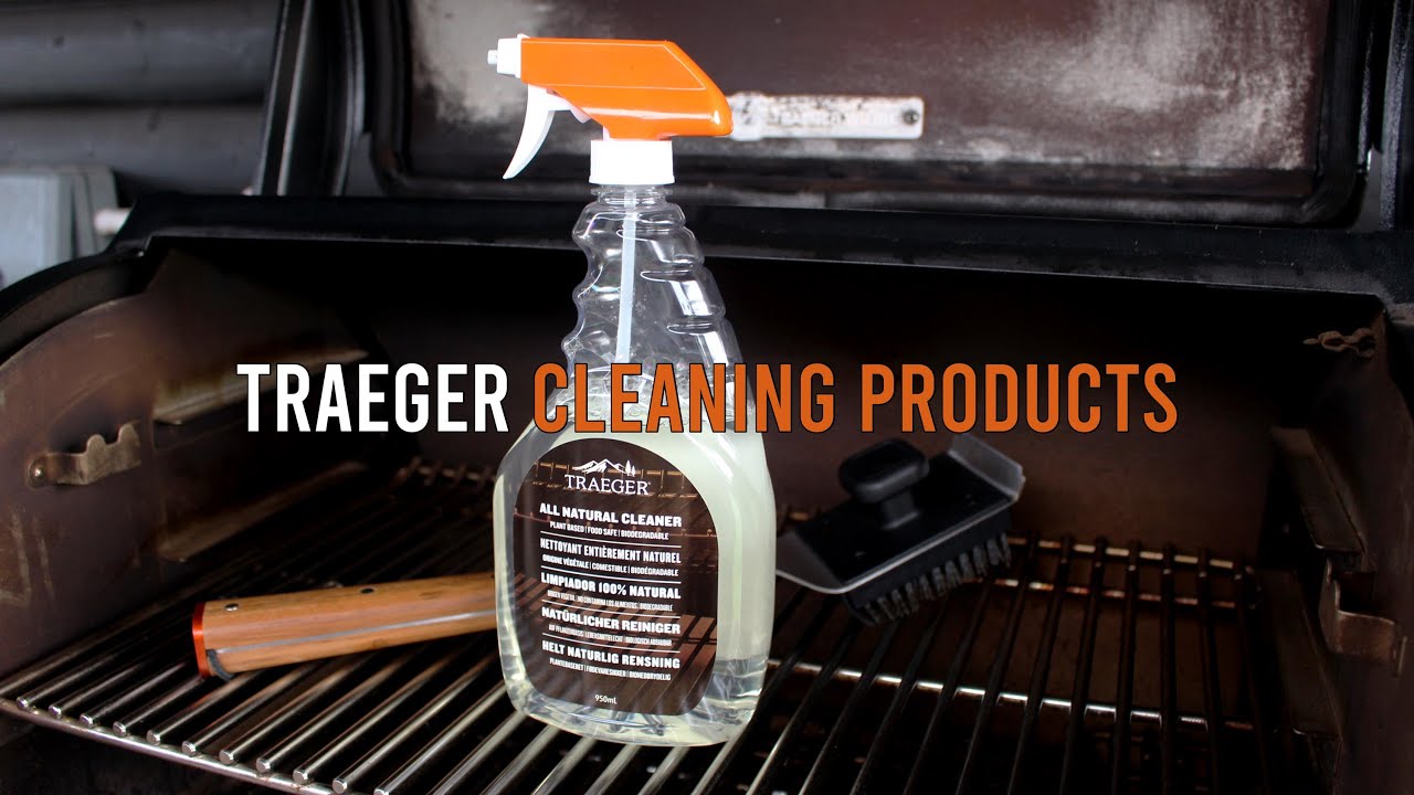 Traeger All-Natural BBQ Cleaner & Brush