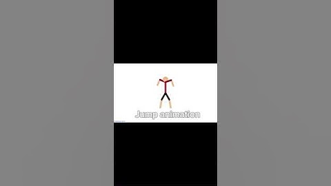 Jump animation in stick nodes.