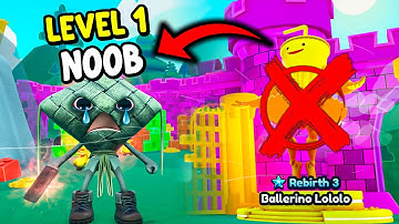 Starting Over As NOOB With NO REBIRTHS In Brainrot Evolution Roblox!