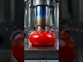 Tomato Explosion in Slow Motion | Hydraulic Press Crush Experiment 🍅💥