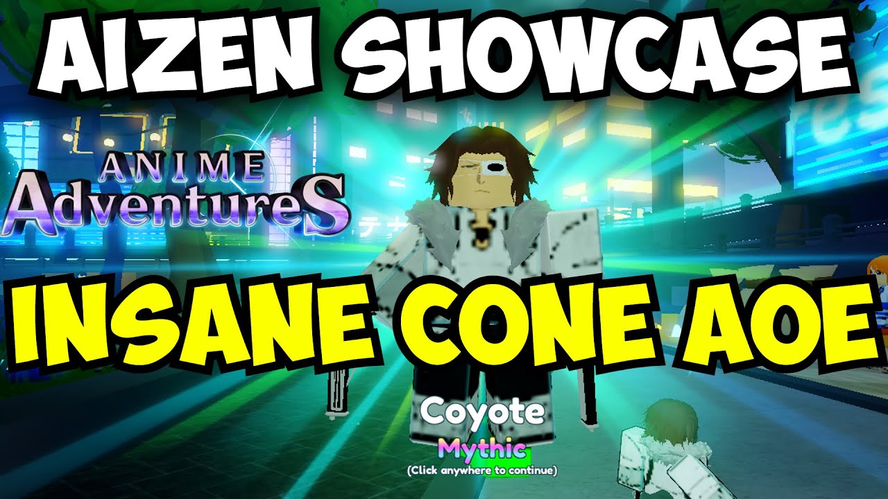 Max Level Evolved Golden Coyote Stark Primera Showcase Anime Adventures   ROBLOX  YouTube