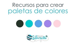 Recursos para crear paletas de colores.
