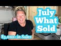 July What Sold Video as a 14 Year Online Clothing Reseller $3,000+ in Sales #whatsold #ebay #sold