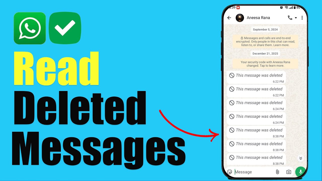 How to Read Deleted WhatsApp Messages | Quick & Easy Method