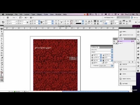 Вопрос: Как создать фон в InDesign?