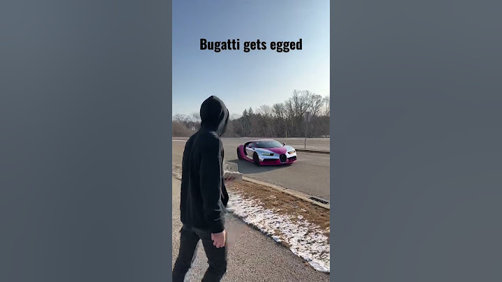 Aggressive Bugatti Owner