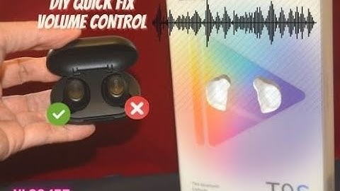 [HD] DIY QUICK FIX VOLUME CONTROL - QCY T9S