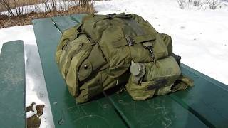 ALICE Pack, Medium, in a Mid-Eighties Soldier Configuration