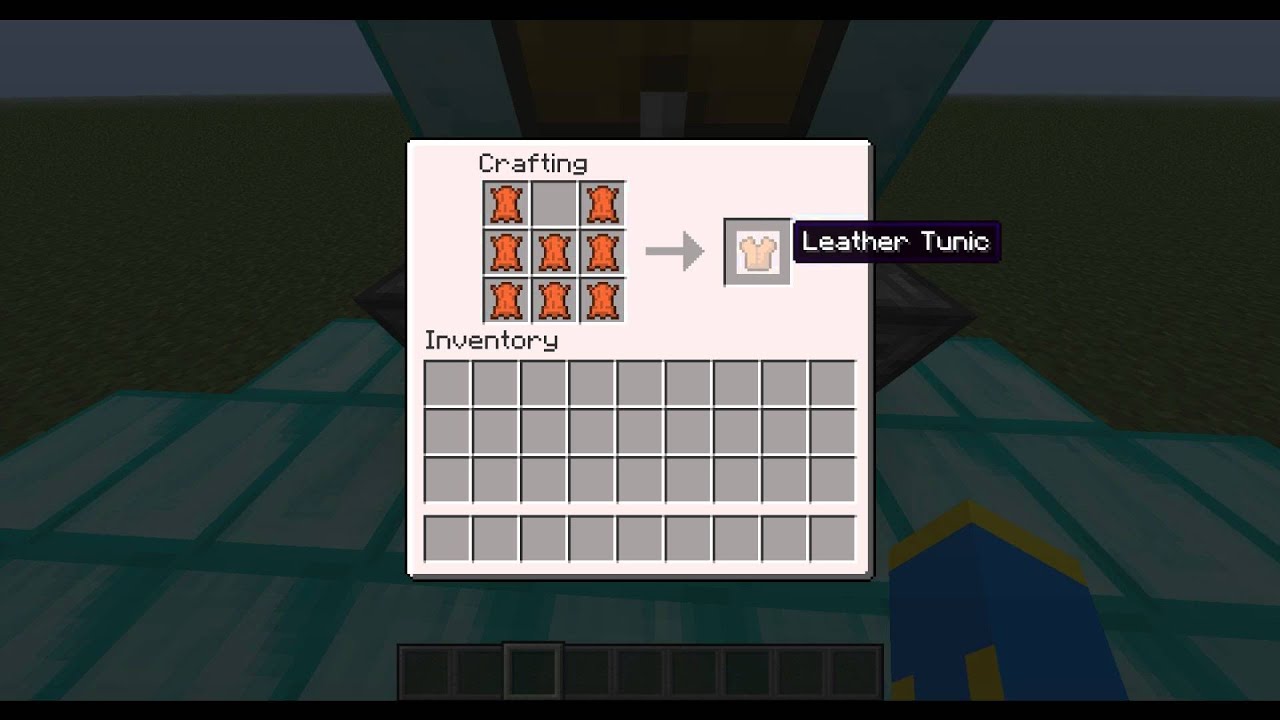 Tunic Minecraft Minecraft Jak zrobić Skórzaną Tunike / Minecraft How to make Leather ...