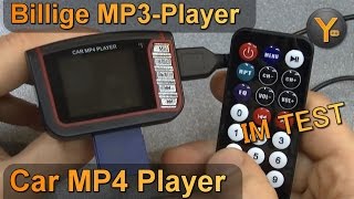 Billig MP3-Player im Test: Car MP3/MP4/JPG Player mit SD-Karte