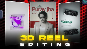 3D Reel Editing in Mobile Like pc [ Part 4 ]