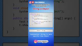 Method overloading Null Tricky question ❓#null #javatamil