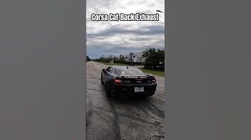 6th Gen Camaro SS NPP Exhaust vs. @corsaperformanceCat-Back Exhaust Launch Control Test!