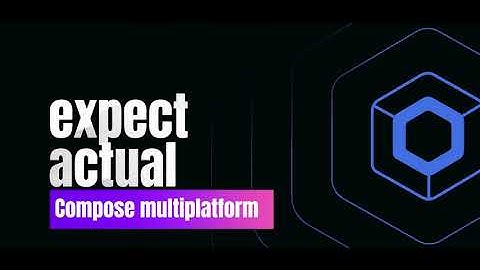 expect/actual in compose multiplatform/kotlin multiplatform #android #ios #multiplatform #kmp #CMP