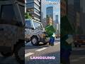 Minecraft AI # 10 — Zombi kecil hampir tertabrak mobil #Minecraft #zombie  #nyebrang #fyp  #tabrakan