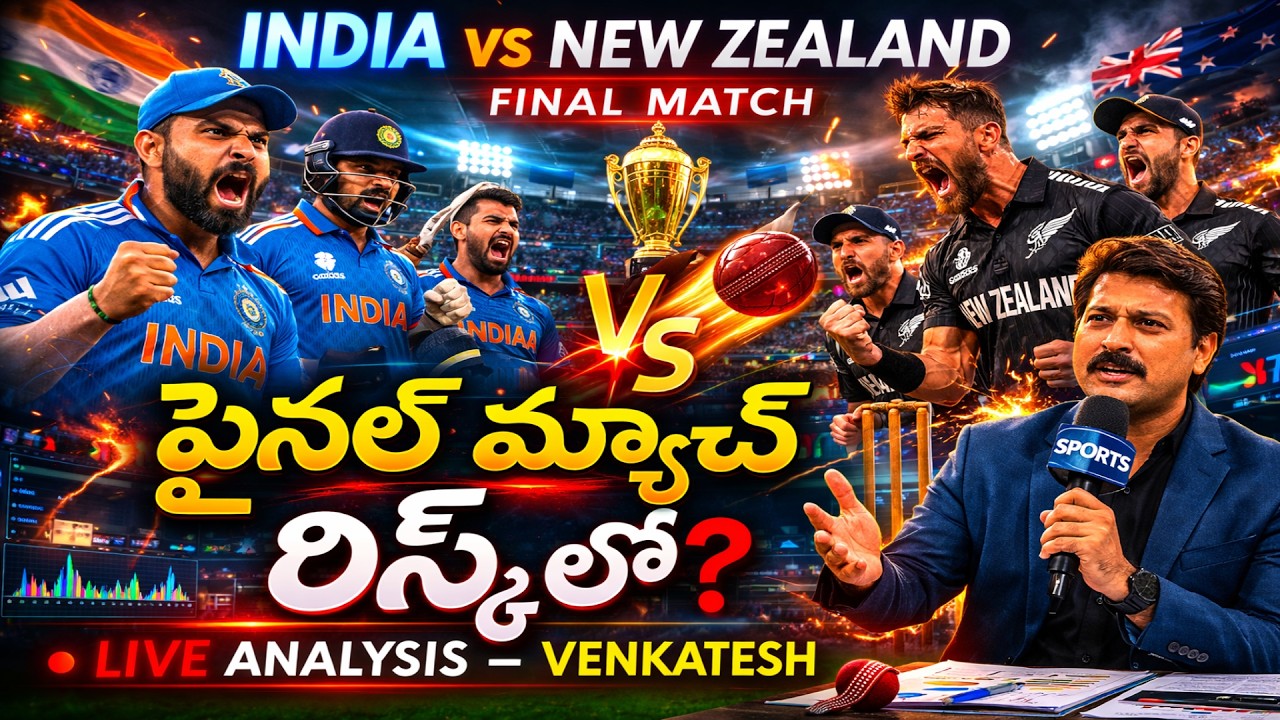 INDIA VS NZ: India Batting Changes vs New Zealand | Analyst Venkatesh Analysis | T20 WORLD CUP 2026