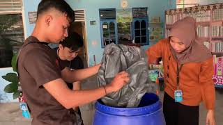 Day 13 Kkn Tobekgodang 2022 Pencacahan Sampah Untuk Pembuatan Kompos 