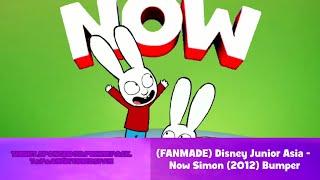 Fanmade Disney Junior Asia - Now Simon 2012 Bumper