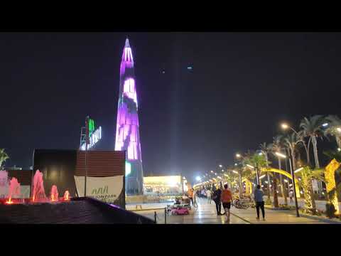 الممشى السياحي المبهر بالشيخ زايد حاجة فوق الروعة