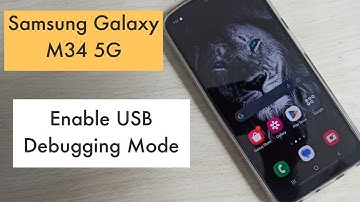 Samsung Galaxy M34 5G : How to Enable USB Debugging Mode